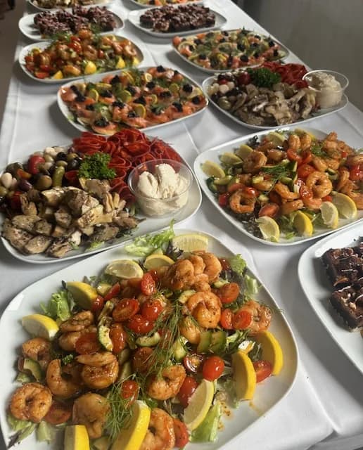 Buffet opdækning